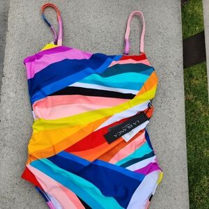 La Blanca Lingerie Multicolor Sunscape One Piece Swimsuit